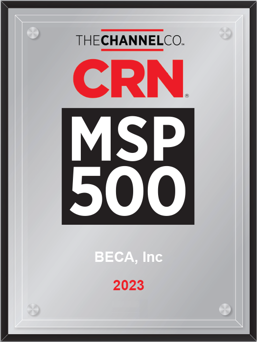 BECA CRN MSP 500 2023 Award